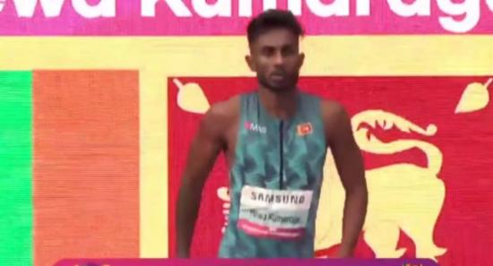 Kalinga Kumara Sprints to Bronze In Korea